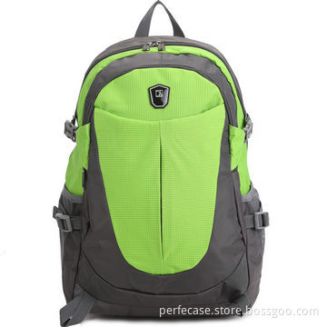 Computer Backpack, 15.6-inch, Green with Gray Combination, Special Logo, Fashionable, Sports Design